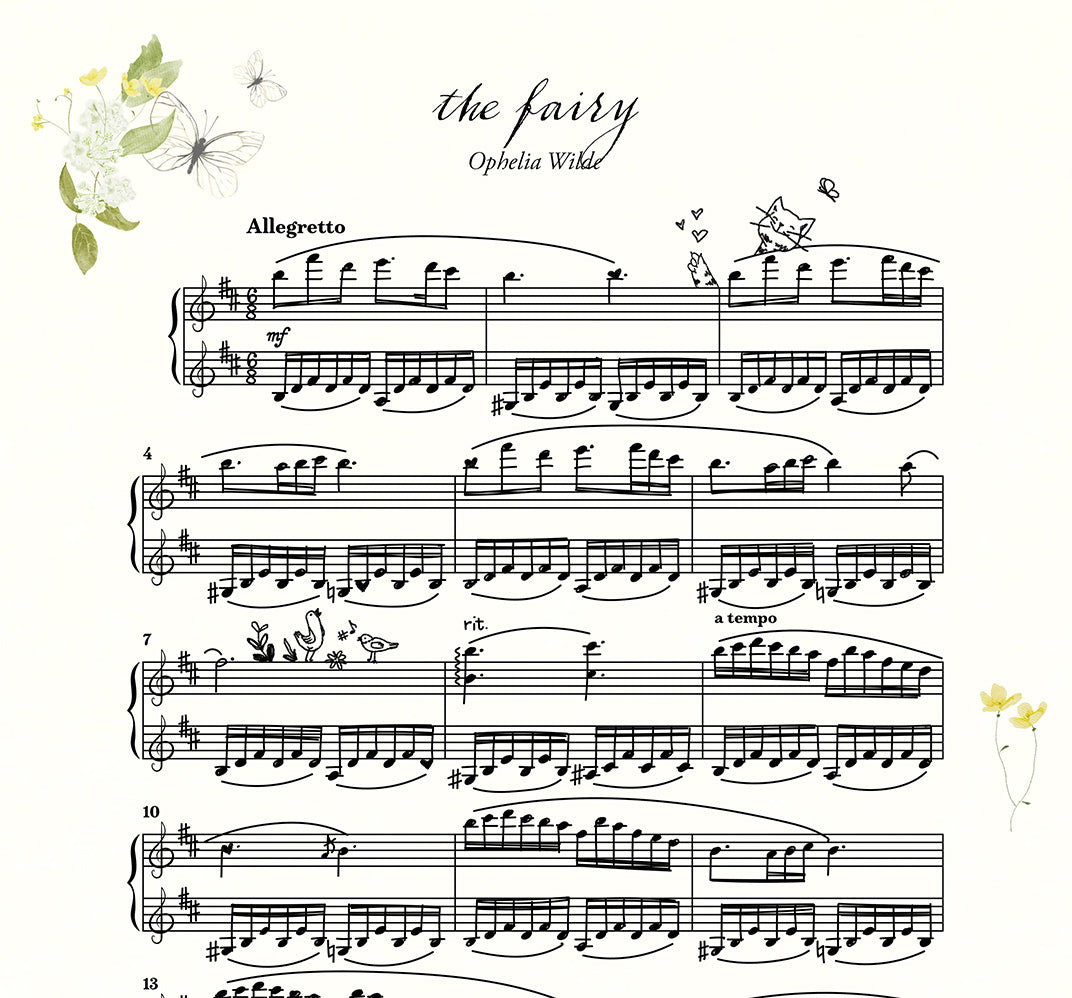 the fairy -  Piano Sheet Music