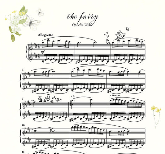 the fairy -  Piano Sheet Music